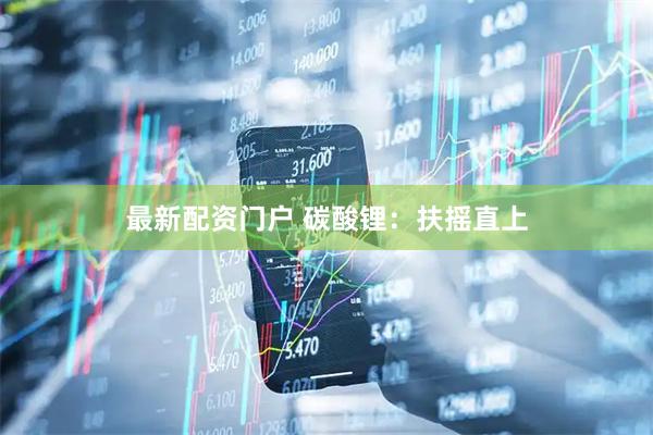 最新配资门户 碳酸锂:扶摇直上